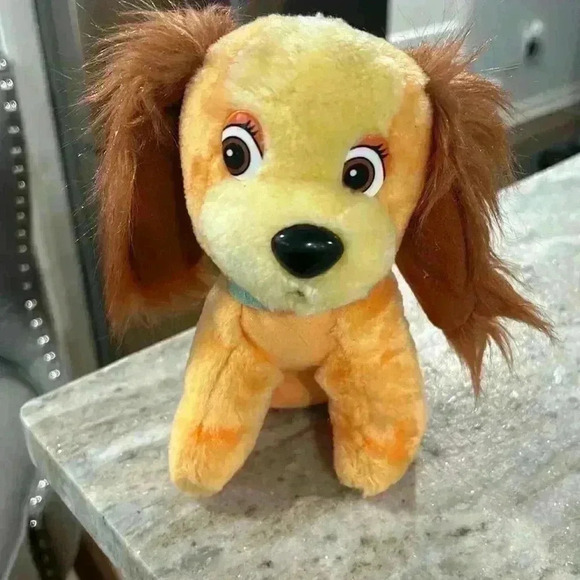 Disney Other - Lady and the Tramp Vintage Animated Classic Film Toy.